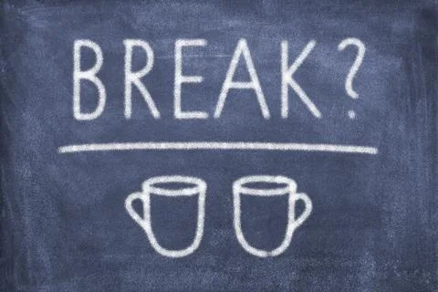 Break Stock Illustration
