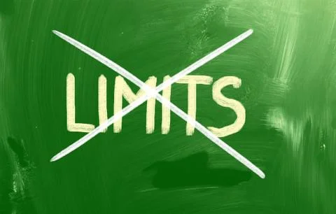 Break the limit concept Stock Illustration