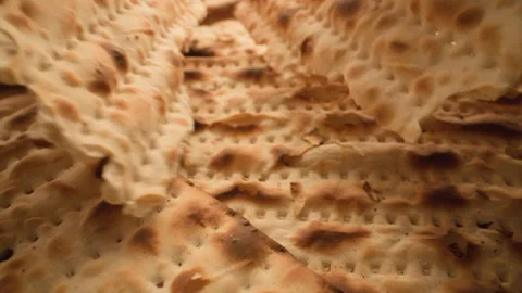 Break off a piece of matzah Stock Footage 237275270