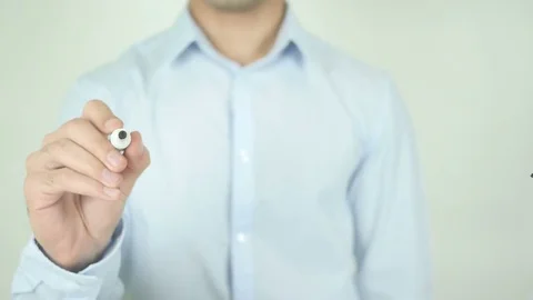 Break the Rules, Writing On Transparent Screen Stock Footage