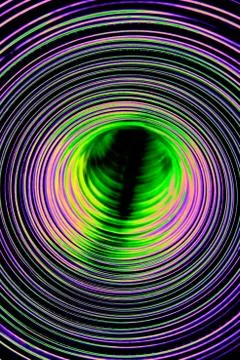 Break on through. Stock Photos