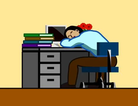 Break time Stock Illustration