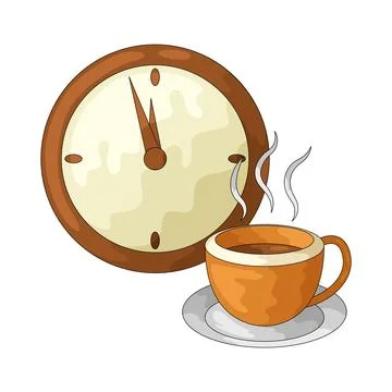 Break time illustration Stock Illustration