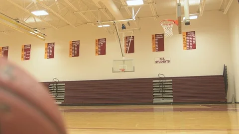 Breakaway Layup Stock Footage 86809383