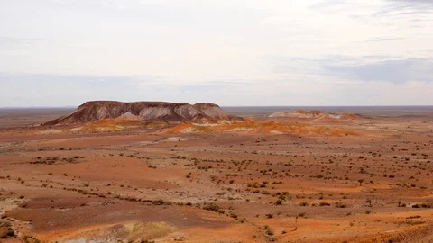 Breakaways Coober Pedy 4 Stock Footage 127334879