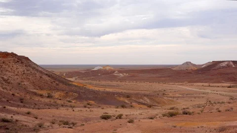 Breakaways Coober Pedy 6 Stockbeeldmateriaal 127334880