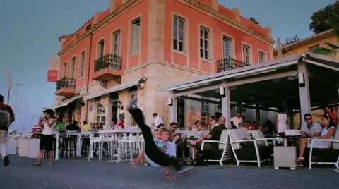 Breakdance Stock Footage 10862256