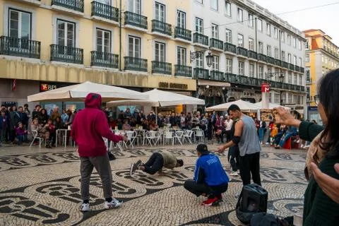 Breakdance Group Stock Photos