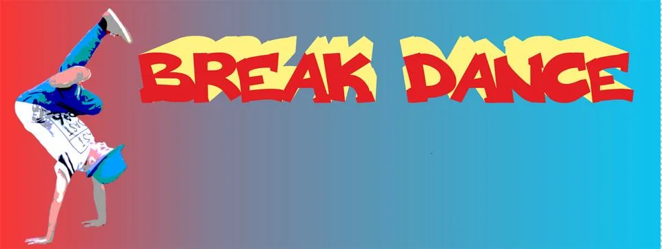 Breakdance Stock Illustration
