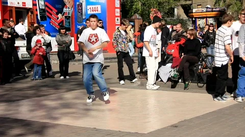 Breakdancer Vídeos de archivo 709179