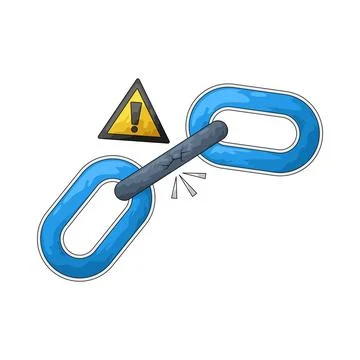 Breakdown illustration Stock Illustration