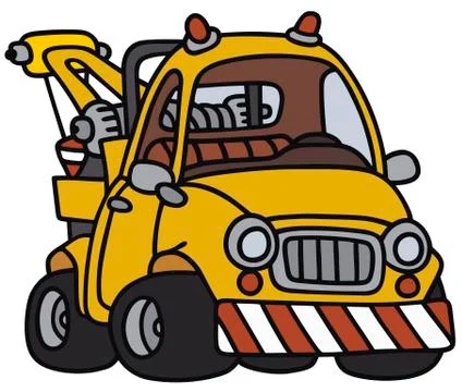 Breakdown vehicle Stock Illustration