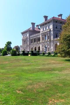 The Breakers The Breakers, palatial mansion of Cornelius Vanderbilt and ch... Stock Photos