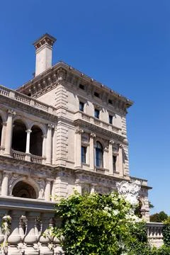 The Breakers The Breakers, palatial mansion of Cornelius Vanderbilt and ch... Stock Photos