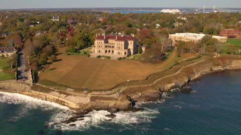 The Breakers, Newport, RI 10/21/24 Stock Footage 313968767