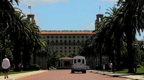 Breakers of Palm Beach Florida Stock Footage 8986275