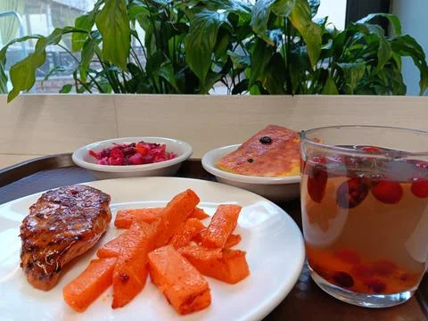 Breakfast in Almaty Stock Photos