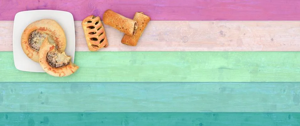 Breakfast and accessories Stock Illustration