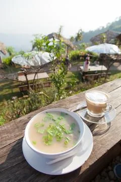Breakfast and coffee Stock Photos