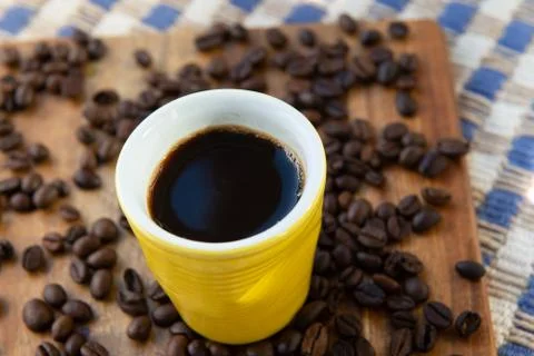 Breakfast and cup Foto stock
