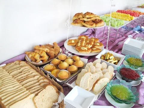 Breakfast bar Stock Photos