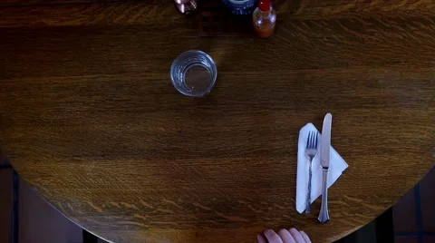 Breakfast being served Stock Footage 59128978