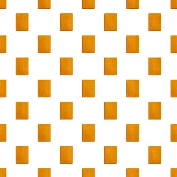 Breakfast biscuit pattern seamless Stock Illustration