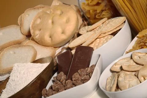 Breakfast biscuits Stock Photos