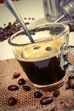 Breakfast cafe Stock-Fotos