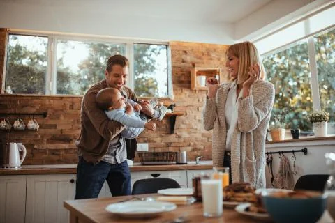 Breakfast can wait Stock Photos