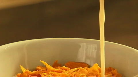Breakfast cereal2 1080p Video stock 507667