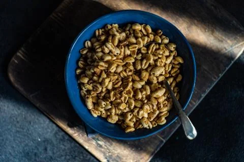 Breakfast cereals concept Stock Photos