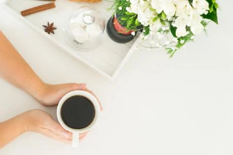Breakfast with cereles Stock Photos
