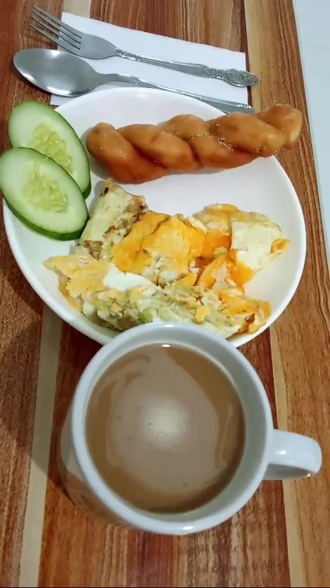 Breakfast with coffee Stock Footage 322629838