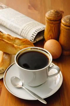 Breakfast coffee Stock Photos