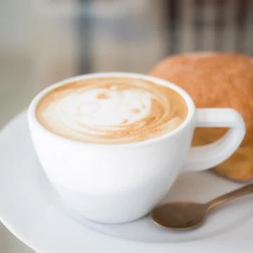 Breakfast with coffee Stock Photos
