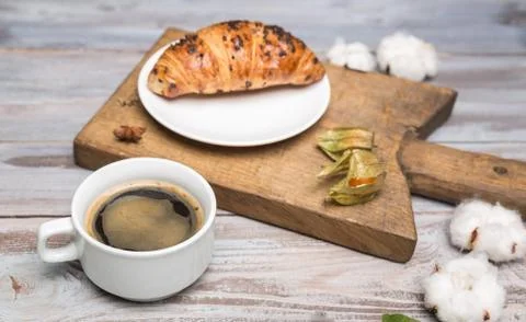 Breakfast of coffee Foto stock