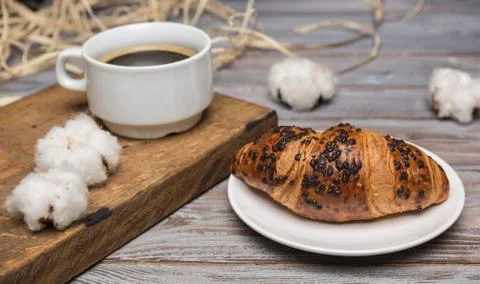 Breakfast of coffee Stock Photos