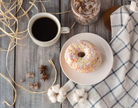 Breakfast of coffee Stock Photos