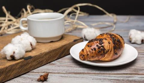 Breakfast of coffee Stock Photos