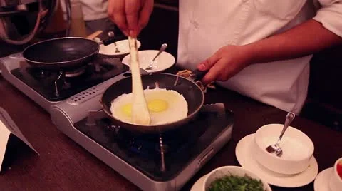 Breakfast cooking Stock Footage 11690308