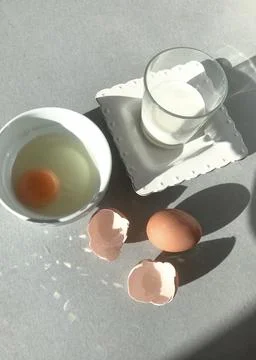 Breakfast cooking Stock Photos