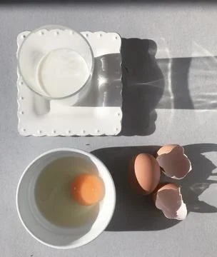 Breakfast cooking Stock Photos