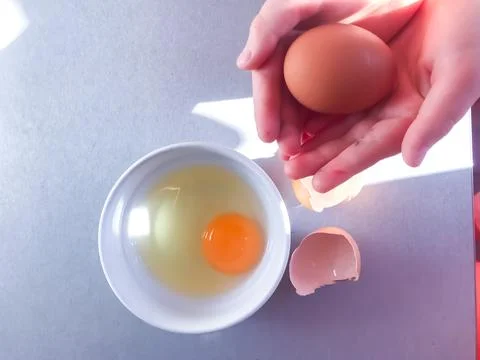 Breakfast cooking Stock Photos