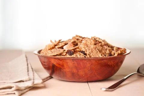 Breakfast corn flakes Stock Photos