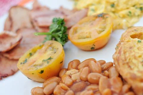 Breakfast Dish Foto stock