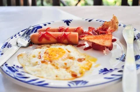 Breakfast dish Stock Photos