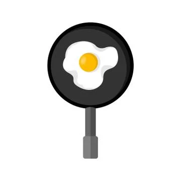 Breakfast Egg Cooking Vector Illustration Graphic Illustration