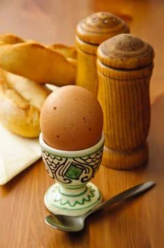 Breakfast egg Stock Photos