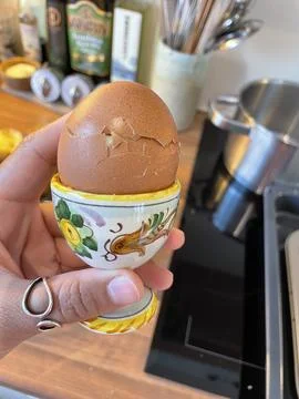 Breakfast egg Stock Photos